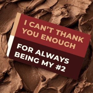 I Can't Thank You Enough For Always Being My #2 | Gift Message | Eat Shitz