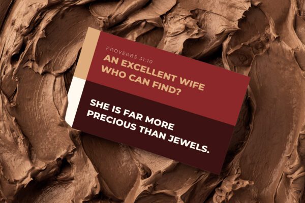 An Excellent Wife Who Can Find? She is Far More Precious Than Jewels. | Gift Message | Eat Shitz