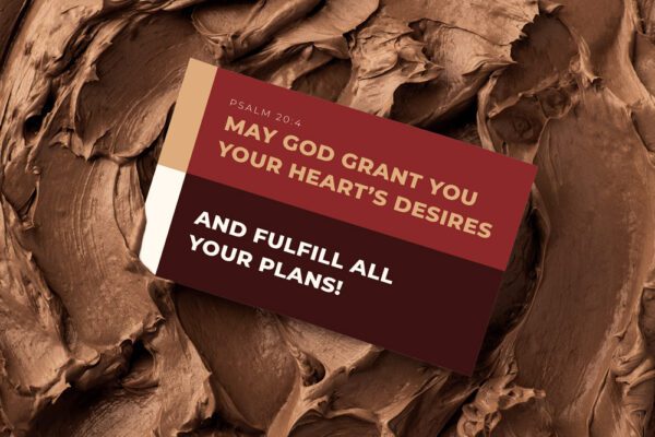 May He Grant You Your Heart's Desires and Fulfill All Your Plans! | Gift Message | Eat Shitz