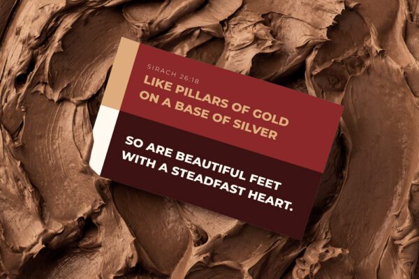 Like Pillars of Gold On A Base of Silver So Are Beautiful Feet With A Steadfast Heart. | Gift Message | Eat Shitz